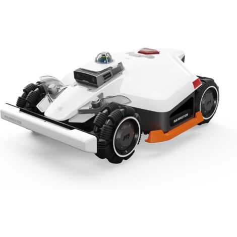 MAMMOTION LUBA 3 AWD 3000 Robot Tagliaerba Senza Filo Perimetrale, per 3000 m², Posizionamento LiDAR+NetRTK+AI Vision Tri-Fusion 360°, Trazione Integrale per Pendenze all'80%