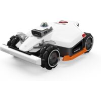 MAMMOTION LUBA 3 AWD 3000 Robot Tagliaerba Senza Filo Perimetrale, per 3000 m², Posizionamento LiDAR+NetRTK+AI Vision Tri-Fusion 360°, Trazione Integrale per Pendenze all'80%