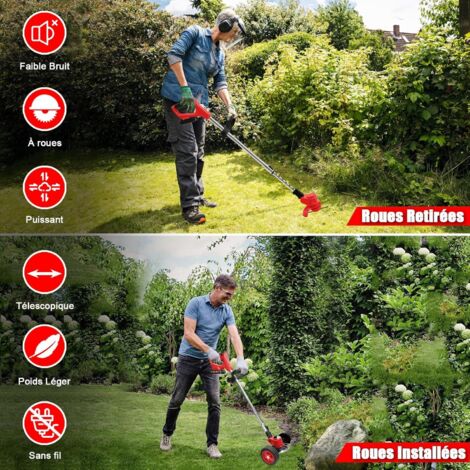 Pack De 10 Cuchillas Para Recortadora De Jardín 20V – Repuesto Para Cortacésped Inalámbrico Garden Gear