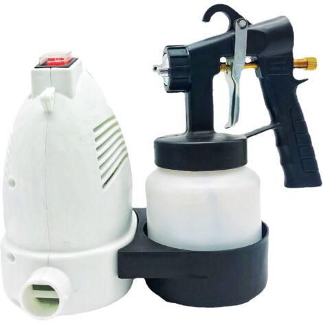 Pistola pulverizadora eléctrica de 600 W, pulverizadora de pintura de látex, pistola pulverizadora de pintura de aluminio forjado, pistola pulverizadora eléctrica para pintura (1/5)