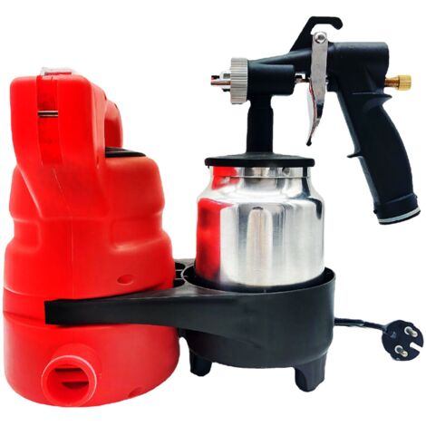 Pulverizador de aerógrafo totalmente automático, eléctrico de alta presión, herramienta de pulverización de pintura de látex, pistola desinfectante de pintura para mejoras del hogar y automóviles (1/5)