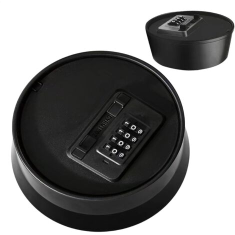 Caja fuerte de distracción con cerradura, caja de llaves para exterior, pestillo de combinación impermeable, diseño de código (1/5)