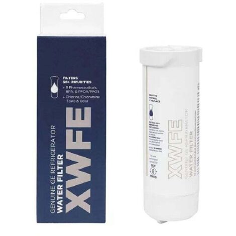 Elemento de filtro de agua para refrigerador GE XWFE (paquete de 1) (1/4)