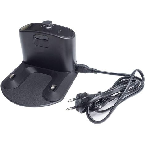 Base de carga para aspiradora robot Irobot Roomba 500, 600, 700, 800, 900, E5, E6, I1, I3, I4, I6, I7, I8, 4452367, estación de carga móvil con cable (1/3)