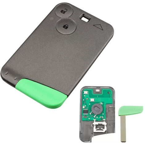 Funda Protectora De Silicona Negra Para Llave Remota 4 Botones De Renault Laguna, Megane, Scenic, Captur