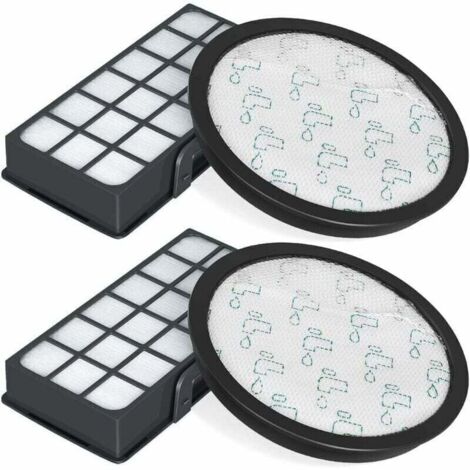 Paquete de 2 filtros HEPA para aspiradoras Rowenta Silence Force Cyclonic 4AAAA RO7647EA RO7663EA RO7676EA RO7681EA (modelo RO76xx), accesorios de repuesto ZR903701 - komiro (1/4)