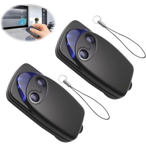Control remoto para puerta de garaje eléctrica Flo2r-s de 433,92 MHz, 2 botones, compatible con el control remoto Nice Remote de DEBUNS (paquete de 3)