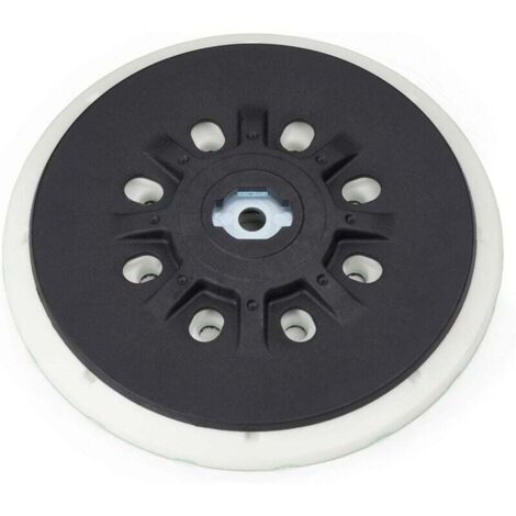 Disco de lijado manual de 6 pulgadas con 49 agujeros, almohadilla de lijado y pulido duro, accesorio abrasivo modelo 202460 (1/4)