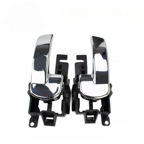 Manijas interiores de puerta para Nissan Pathfinder 2005, juego izquierdo y derecho, piezas de repuesto OEM 80671-4X02B y 80670-4X02B (1/4)