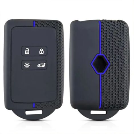 Funda protectora para llave y tarjeta Renault, compatible con modelos Clio 4, 5, Austral, Arkana, Captur, Megane, Zoe, Koleos