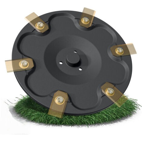 Disco de cuchillas de ajuste para 6 cuchillas - Disco de cuchillas reforzado con fibra de vidrio para Segway Navimow Serie i (i105E, i108E y i110n) - Serie I ¡Entrega sin cuchillas (1/5)