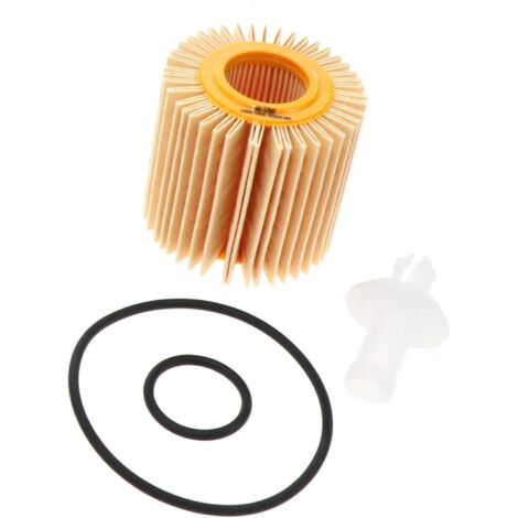 Cartucho de filtro de aceite, elemento filtrante de aceite de motor de alta eficiencia con válvula antirretorno, repuesto premium para el sistema de lubricación del motor. (1/5)