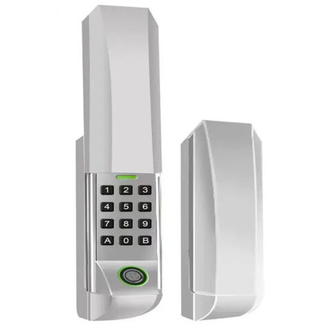 Cerradura de garaje inalámbrica con huella dactilar Lift-Master 877MAX de 315/390 MHz (1/3)