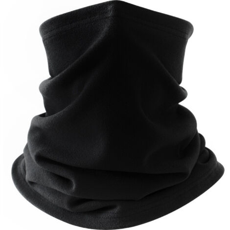 Calentador de cuello de forro polar para motociclistas, protección cálida para el invierno, máscara deportiva, cortavientos, unisex, elástico, antipolvo, grueso, calentador de cuello multifuncional pa (1/5)