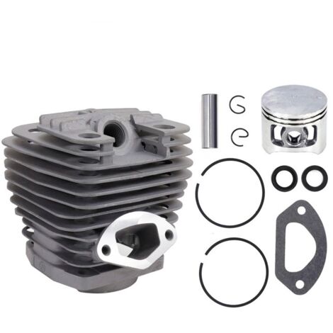 Kit de pistón-cilindro de doble canal para motosierras de 58 cc, accesorios para motosierras, repuestos para herramientas de jardín, kits de reparación (1/5)