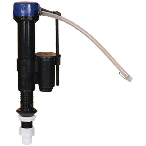Válvula de entrada de agua para inodoro compatible con Duravit, llenado ajustable y altura retráctil hasta aprox. 21 cm, pieza universal de la cisterna. (1/3)