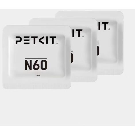 Desodorante PETKIT N60 para areneros autolimpiables Purobot Ultra y Purobot Max Pro, fragancia duradera, alta seguridad, no irritante, uso duradero (3 paquetes) (1/5)