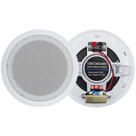 Altavoz de techo de 6 W, altavoz de techo, altavoz de resorte