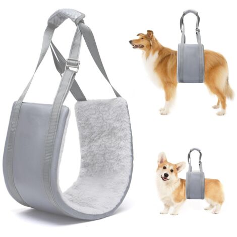 Arnés de soporte para perros, arnés portátil para patas traseras y delanteras, sistema de elevación para la rehabilitación de perros discapacitados, lesionados y ancianos. (1/5)