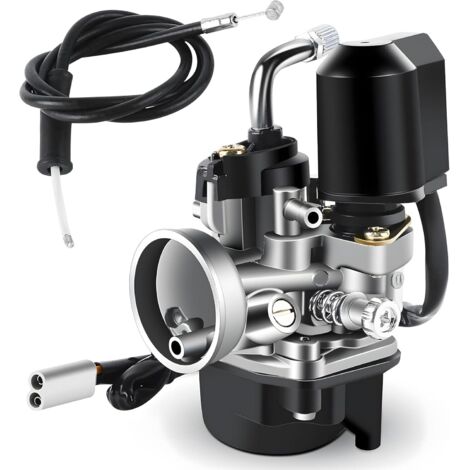 Carburador de repuesto con diámetro de 17,5 mm para la mayoría de scooters de 50 cc de Piaggio, Gilera y Aprilia. (1/5)