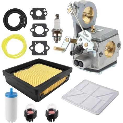 Carburador Hippotech K750 con filtros de aire de repuesto para motosierra Husqvarna Partner K750 para Zama C3-EL53, reemplaza el n.° 578 24 34-01 5782434-01 (1/3)