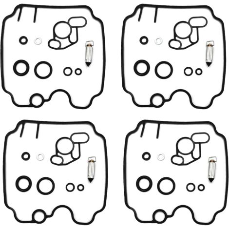 Kit de reparación de carburador de motocicleta Hippotech de 4 piezas, repuesto para Yamaha XJ 600 XJ600S Diversion 1992 XJ600N 1994-1995 (1/2)