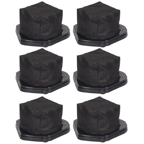 Paquete de 6 filtros de repuesto para aspiradora de mano inalámbrica LV900 LV901 XF900. (1/3)