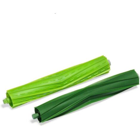 Cepillos de goma multisuperficie (paquete de 2) para aspiradoras robot Roomba de las series i y e (1/5)