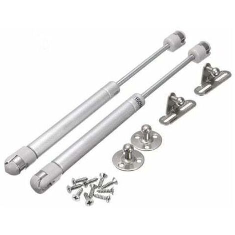 120N = 12Kg Fuerza 2 piezas Muelles de gas de 120N Amortiguadores hidráulicos para muebles Muelles de gas originales Amortiguadores Brazo neumático para puertas de armarios de cocina para levantar pue (1/4)