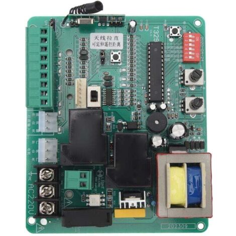 Placa de control de circuito universal para abrepuertas correderas. Placa de control electrónica principal para motor de puerta corredera de 220 V.
