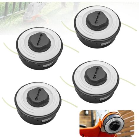 Cabezal de repuesto para desbrozadora, accesorios para desbrozadora Stihl C3-2. Cabezal de repuesto para Stihl FSA 57 FSE 52 FSA57 FSE52 (4 unidades). (1/5)
