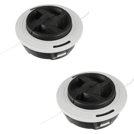 Cabezal de corte de repuesto AutoCut C26-2, carretes para desbrozadora, cabezal universal para desbrozadora Autocut C26-2 para FS55 FS56 FS56R FS70 FS74 FS76 FS80 FS85 FS85R FS90 (paquete de 2) (1/5)