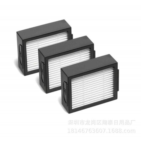 Paquete de 3 filtros de repuesto para iRobot Roomba i y e i1 i3 i4 i6 i7 i8 e5 e6+ J7 (no compatible con J7+). Repuestos y accesorios para aspiradoras. (1/4)