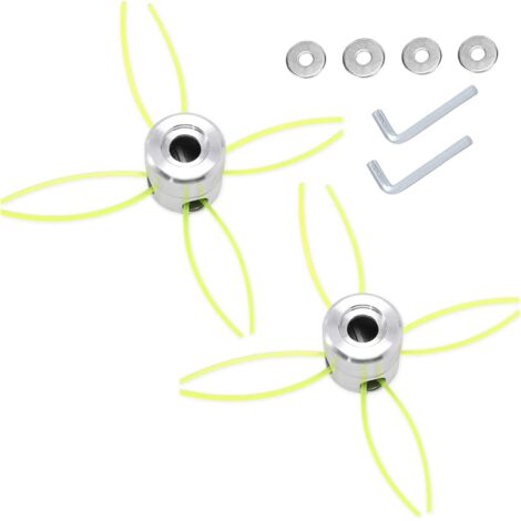 Cabezal de desbrozadora universal de aluminio, cabezal de desbrozadora universal de aluminio M8 M10, cabezal de desbrozadora, cabezal de doble hilo, cabezal de carrete, cabezal de hilo de nailon para 