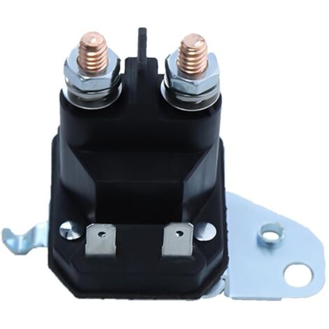Solenoide de arranque Haishine, relé solenoide de 12 V para cortacéspedes Cub Cadet XT1 XT2 Enduro RZT LT1 ZT1 ZT2 MTD Troy-Bilt Craftsman Yard Man Machines Zero Turn 725-06153A 725-06153 (1/5)