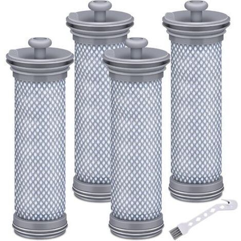 Paquete de 4 filtros de repuesto, compatibles con aspiradoras inalámbricas A10, A11 Hero, A10/A11 Master, Pure One, serie S11 y S12 X para filtros A11. (1/5)