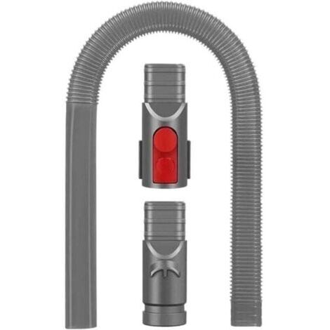 Aspiradora inalámbrica, boquilla flexible para ranuras, kit de limpieza de conductos de secadora, manguera de succión, compatible con los modelos Dyson V6, V7, V8, V10, V11, V12 y V15. (1/4)