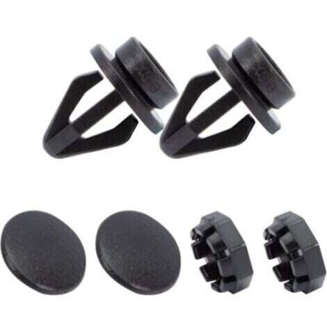 Juego de 2 clips de repuesto para bandeja trasera 799161KA2A, clips de fijación de bandeja trasera compatibles con Nissan Juke 2010-2014 (1/4)