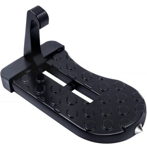 Escalón de una sola pieza para autocaravanas, reposapiés para coche, pedales plegables para puertas de coche, escalones universales con cerraduras de puerta en forma de U para SUV, Jeeps y autocaravan (1/4)