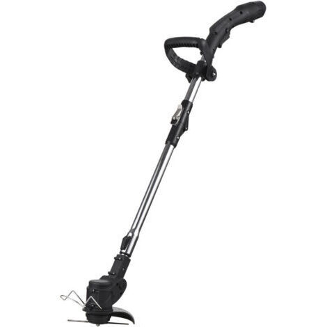 Cortacésped inalámbrico de 12 V, ligero, con altura regulable, cuchillas metálicas, ideal para jardín y patio, poda de arbustos y corte de césped. (1/5)
