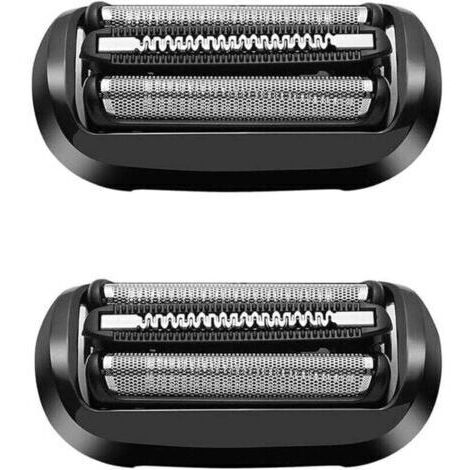 Paquete de 2 cabezales de repuesto 53B Serie 5 compatibles con Braun Serie 5 - Cabezales de repuesto para afeitadoras