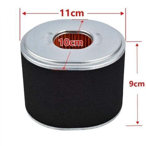 Filtro de aire para generador de motor de gasolina de 4 tiempos Honda GX340 GX390 188F 190F 11HP 13HP (1/3)