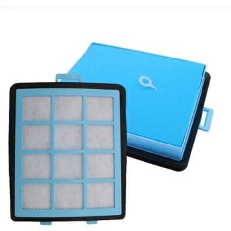 Paquete de 2 filtros HEPA para aspiradoras Philips FC8760, FC8764, FC8766, FC8761, FC8767, FC8768, FC8769 y FC9720 (1/4)
