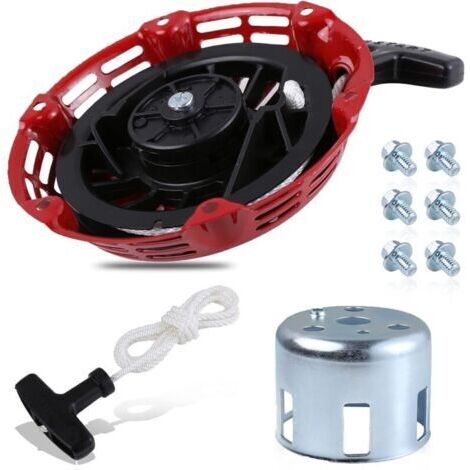 Tapa del arrancador de retroceso para motores Honda GX120, GX160 y GX200 (con pestañas de acero) de 4/5,5/6,5 hp. (1/4)