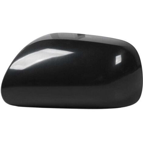 Cubierta de espejo lateral, color negro, repuesto para cubierta de espejo de automóvil para Yaris 2006-2011, protección UV (izquierda 87945 0D907) (1/5)
