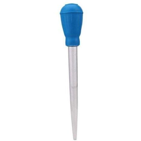 Mini cambiador de agua manual para peceras, gotero para acuarios, manguera de succión para peceras pequeñas, dispositivo de limpieza (azul) (1/5)