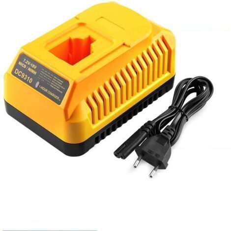 Cargador de baterías, cargador multivoltaje para baterías Dewalt, compatible con baterías Ni-Cd y Ni-MH de 7,2 V a 18 V, modelos DC9096, DC9098, DC9099, DC9091, DC9071, DE9057, DW9096 (1/4)