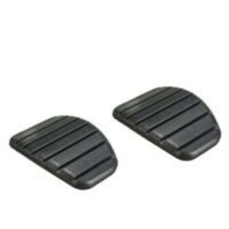 Funda para pedal de embrague de coche (2 piezas), funda antideslizante de goma para pedal de freno para Megane Laguna Clio Kangoo Scenic (1/3)