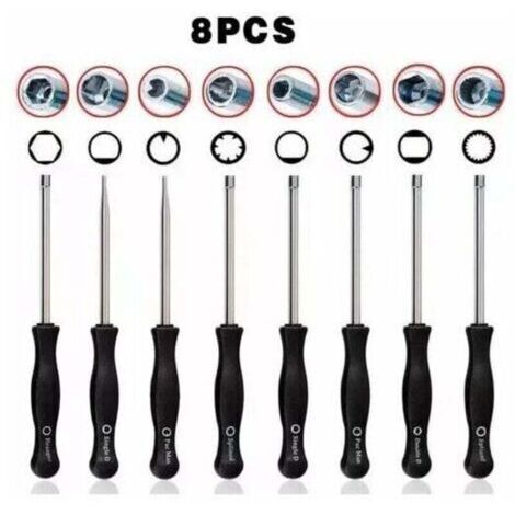 Kit de llave de ajuste de carburador para desbrozadoras y motosierras para A, (1/4)