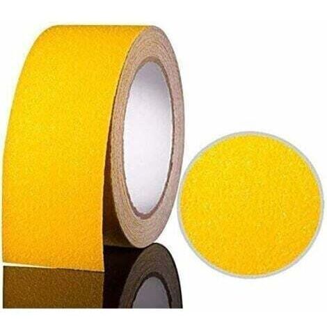Cinta adhesiva antideslizante de 30 mm x 10 m, cinta antideslizante, cinta de seguridad impermeable para escaleras/peldaños. (1/4)